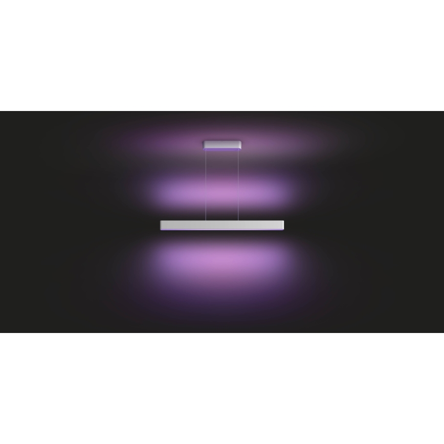Philips - LED RGBW prigušiva viseći luster na sajli Hue ENSIS White And Color Ambiance 2xLED/39W/230V