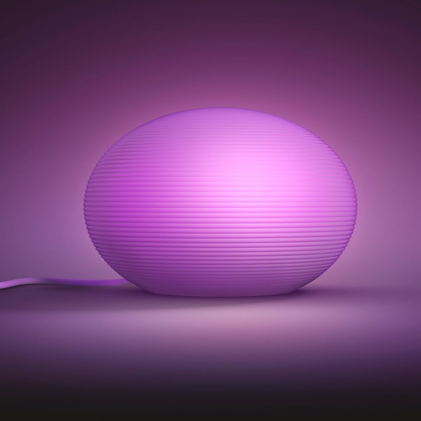 Philips - LED RGB prigušiva stona lampa Hue FLOURISH White And Color Ambiance 1xE27/9,5W/230V