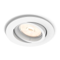 Philips 50391/31/PN - Ugradno plafonsko svetlo MYLIVING DONEGAL 1xGU10/5,5W/230V