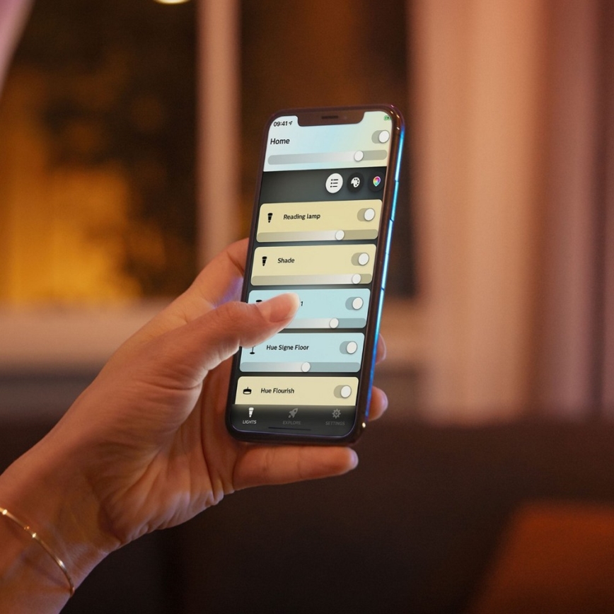 Philips - LED prigušiva spot svetiljka Hue BUCKRAM 1xGU10/5W/230V