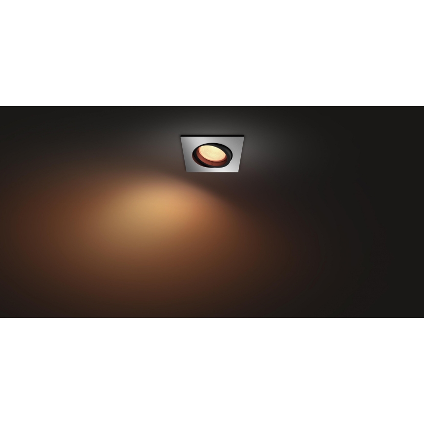 Philips - LED RGBW prigušiva ugradna svetiljka Hue CENTURA 1xGU10/5,7W/230V