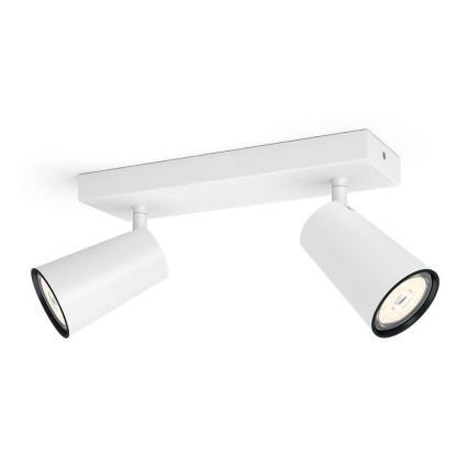 Philips - Spot svetilo 2xGU10/5,5W/230V