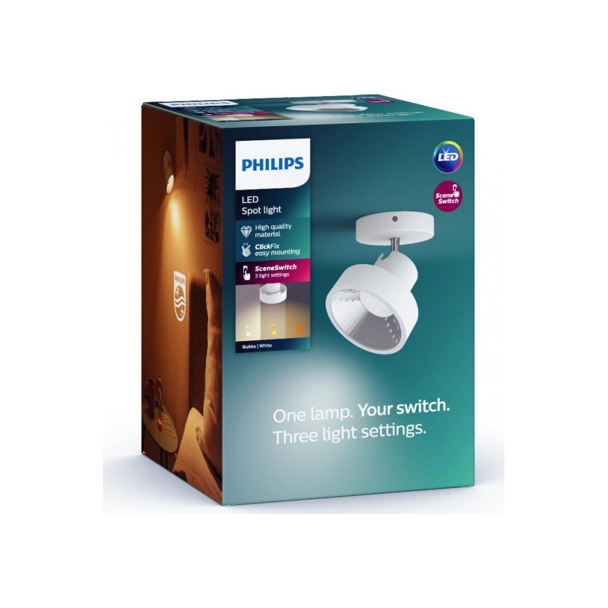 Philips 50601/31/P0 - LED spot svetiljka BUKKO LED/4,5W/230V