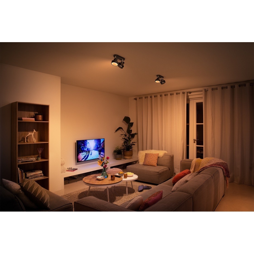 Philips 50602/30/P0 - LED prigušiva spot svetiljka BUKKO 2xLED/4,5W/230V