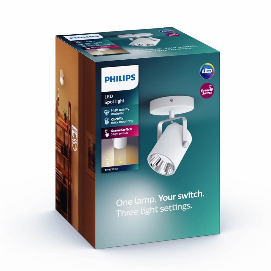 Philips - LED spot svetiljka LED/4,3W/230V 2200/2500/2700K