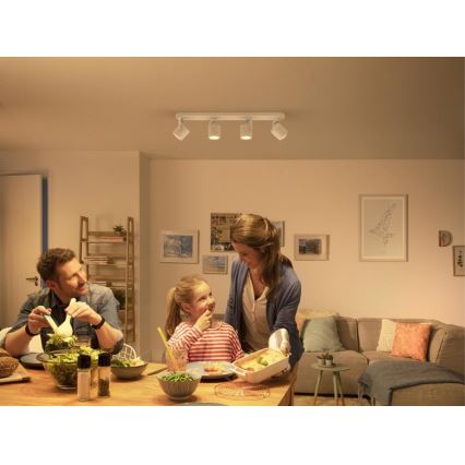 Philips - LED prigušiva spot svetiljka 4xLED/4.5W/230V
