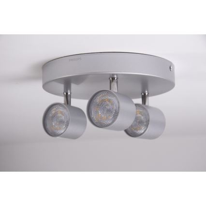 Philips 56243/48/16 - LED prigušiva spot svetiljka MYLIVING STAR 3xLED/4W/230V