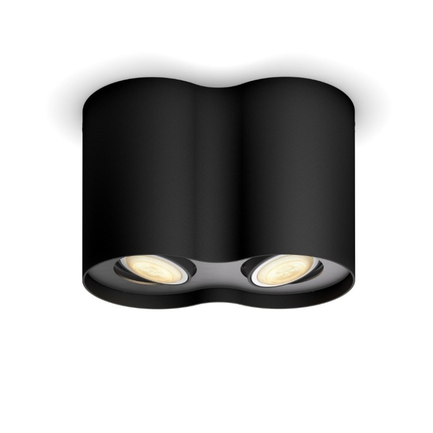 Philips - LED prigušiva svetiljka Hue PILLAR 2xGU10/5W/230V + daljinski upravljač