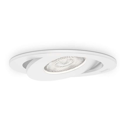 Philips - Komplet 3x prigušiva ugradna LED svetiljka LED/4,5W/230V
