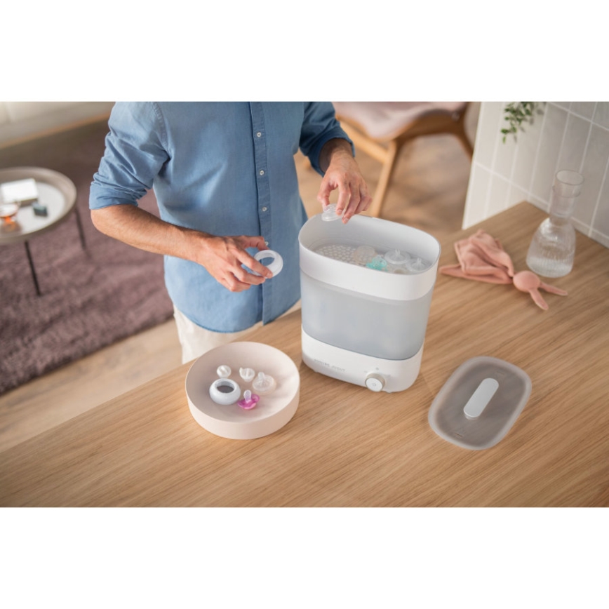 Philips Avent - PREMIUM električni parni sterilizator 3u1