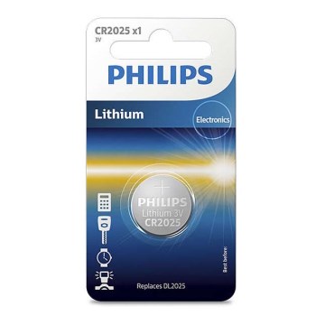 Philips CR2025/01B - Litijumska baterija CR2025 MINICELLS 3V 165mAh