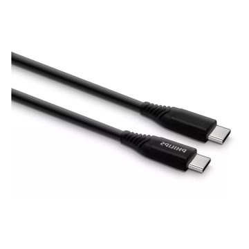 Philips DLC5206C/00 - USB kabl sa USB-C 3.0 konektorom, 2m, crne i sive boje
