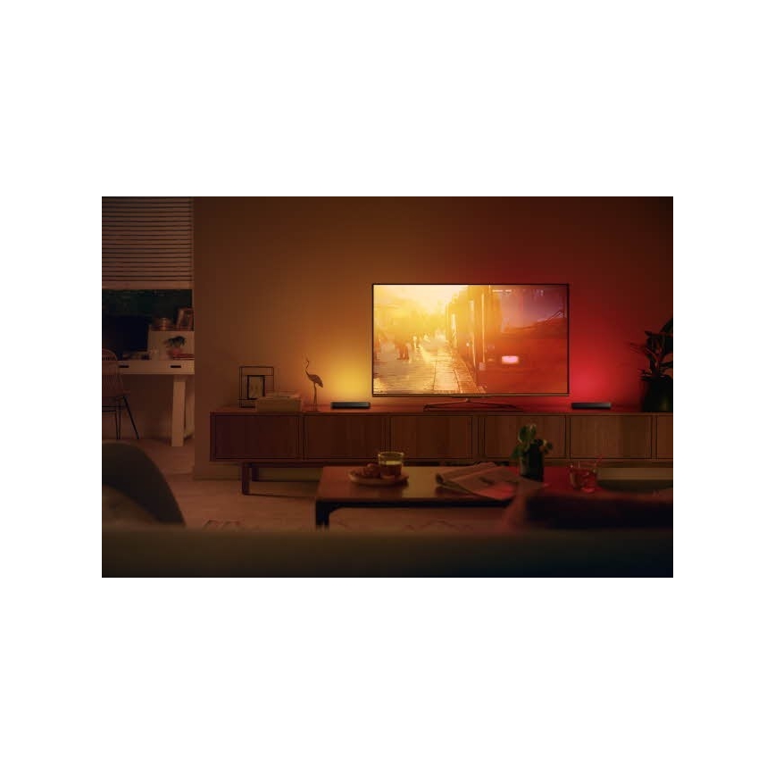 Philips - Set za proširenje LED RGB prigušiva stona lampa Hue PLAY LED/6W/230V crna