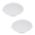 Philips - KOMPLET 2x LED ugradna svetiljka MESON LED/23,5W/230V 4000K