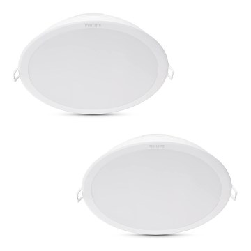 Philips - KOMPLET 2x LED ugradna svetiljka MESON LED/23,5W/230V 4000K