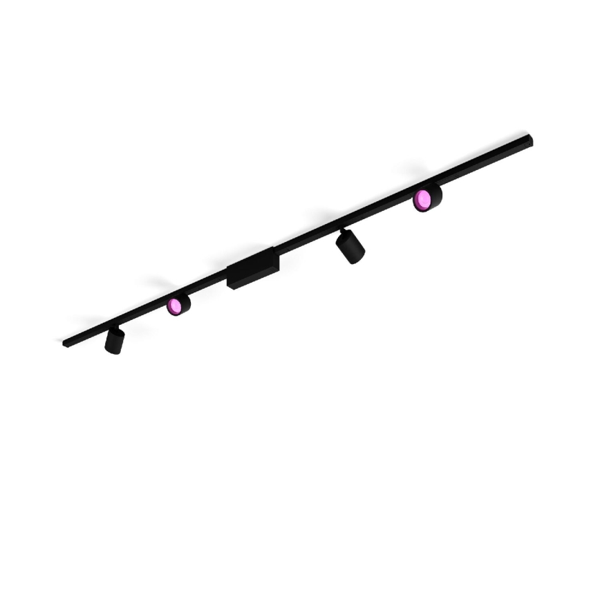 Philips - SET od 4 RGB LED prigušiva spot svetla za šinski sistem Hue PERIFO LED/20,8W/230V 2000-6500K