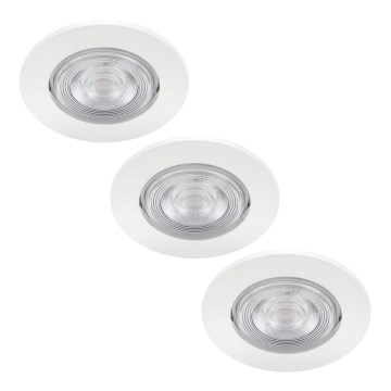 Philips - Komplet od 3 ugradna LED svetla LED/4,5W/230V 2700K
