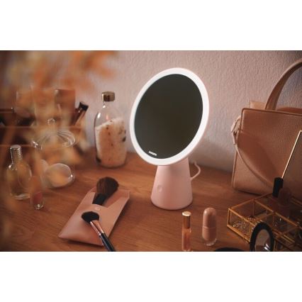Philips - Kozmetičko ogledalo sa LED osvetljenjem i prigušiva MIRROR LED/4,5W/5V