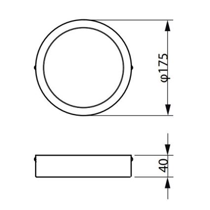 Philips - LED Plafonjera LEDINAIRE LED/10,5W/230V 3000K IP40