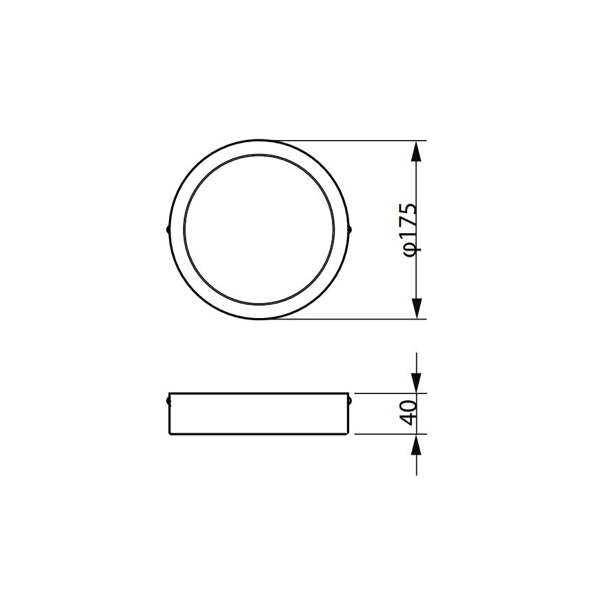 Philips - LED Plafonjera LEDINAIRE LED/10,5W/230V 3000K IP40