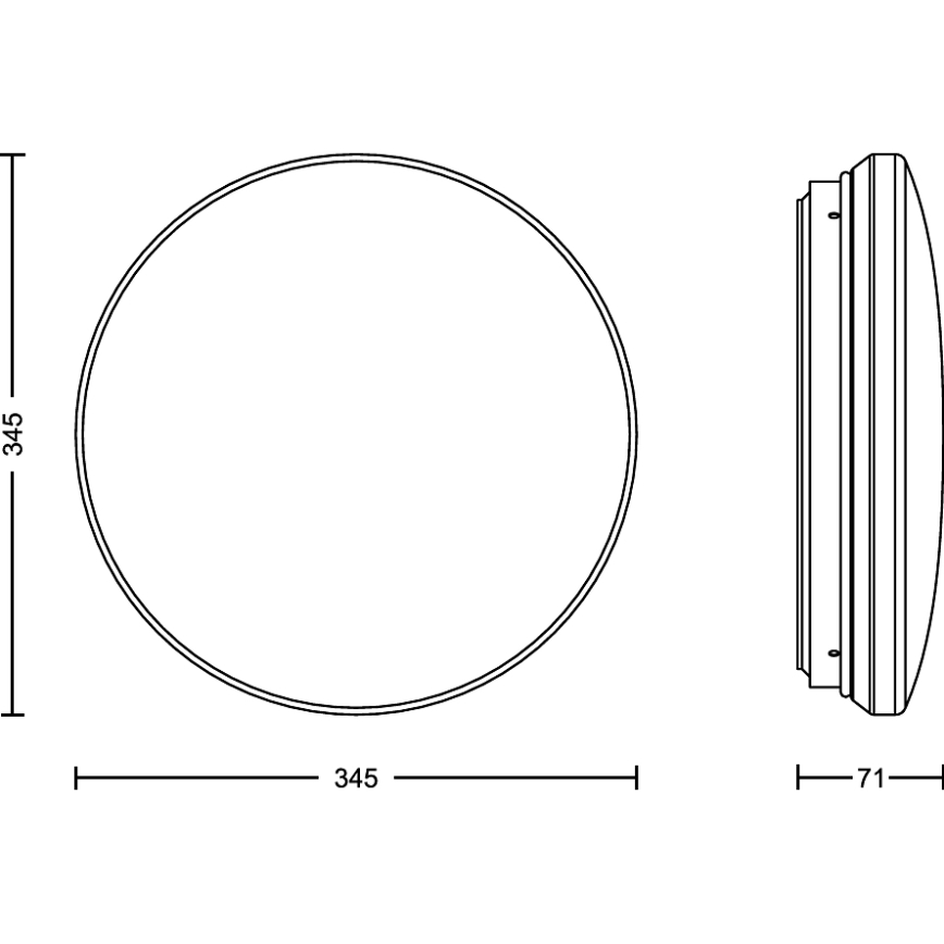 Philips - LED Plafonjera sa senzorom ACUNA LED/21W/230V 2700K