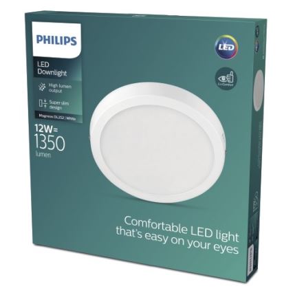 Philips - LED plafonsko svetlo LED/12W/230V 4000K belo