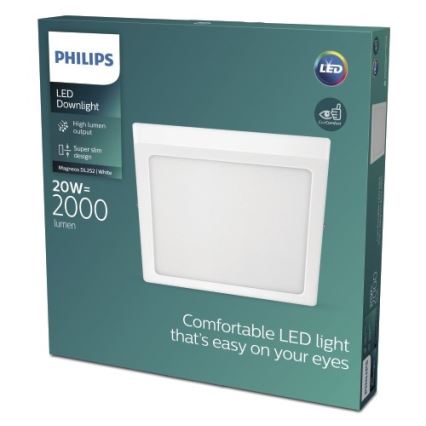 Philips - LED plafonsko svetlo LED/20W/230V 2700K belo