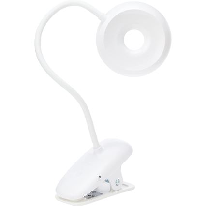 Philips - LED Prigušiva lampa sa štipaljkom DONUTCLIP LED/3W/5V 1200 mAh CRI 90 bela