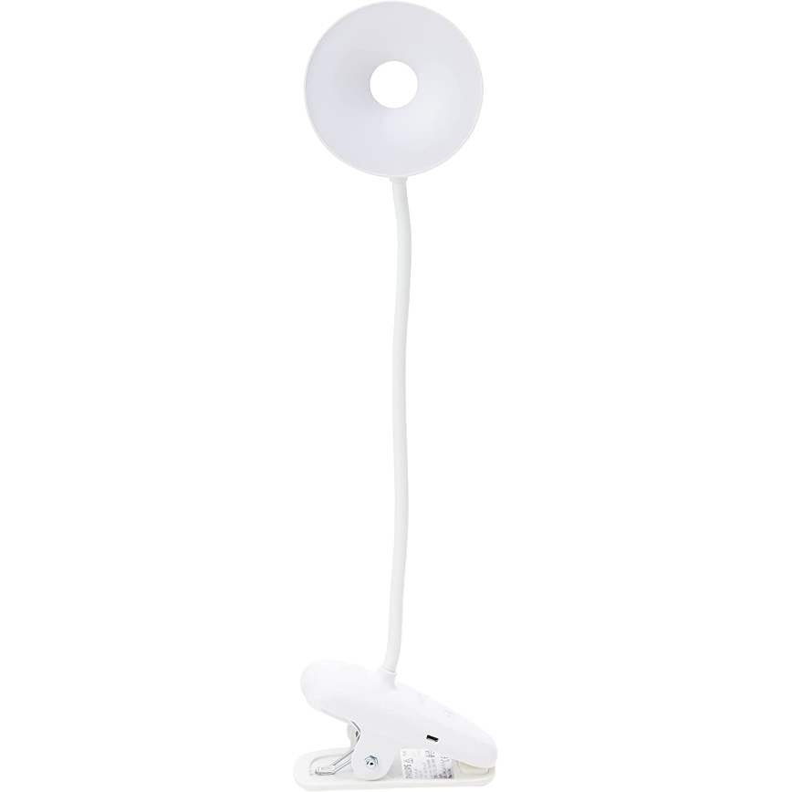 Philips - LED Prigušiva lampa sa štipaljkom DONUTCLIP LED/3W/5V 1200 mAh CRI 90 bela