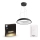 Philips - LED prigušiva luster na sajli Hue AMAZE LED/39W/230V + daljinski upravljač