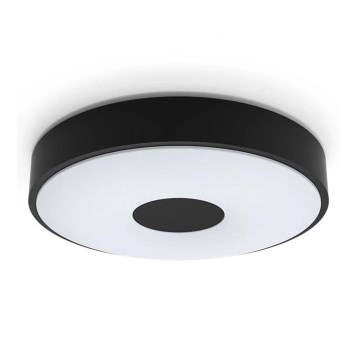 Philips - LED Prigušiva plafonjera COINER SCENE SWITCH LED/24W/230V 2700K crno