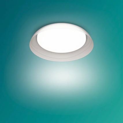 Philips - LED Prigušiva plafonjera FLETA SCENE SWITCH LED/10W/230V 4000K prozirna