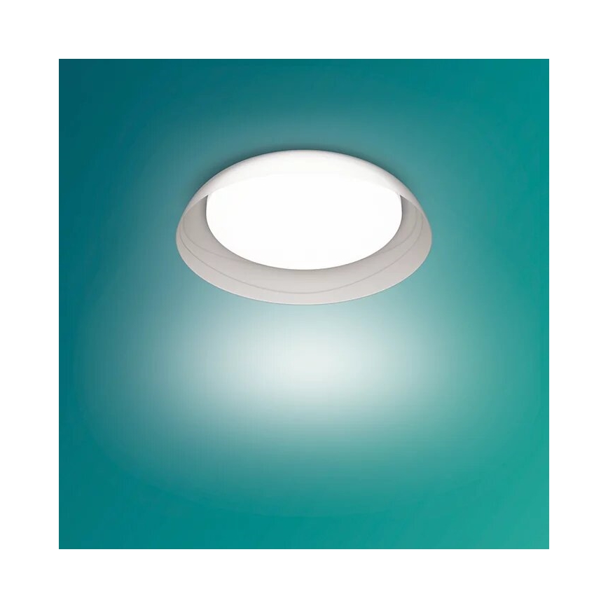 Philips - LED Prigušiva plafonjera FLETA SCENE SWITCH LED/10W/230V 4000K prozirna