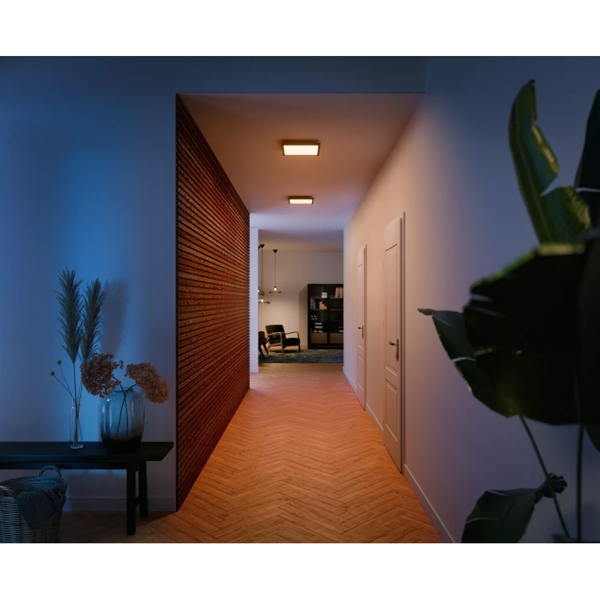 Philips - LED Prigušiva plafonjera Hue AURELLE LED/19W/230V + Daljinski upravljač
