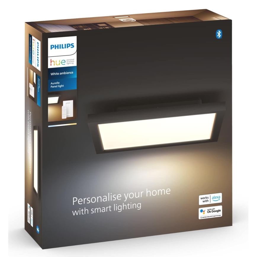 Philips - LED Prigušiva plafonjera Hue AURELLE LED/19W/230V + Daljinski upravljač