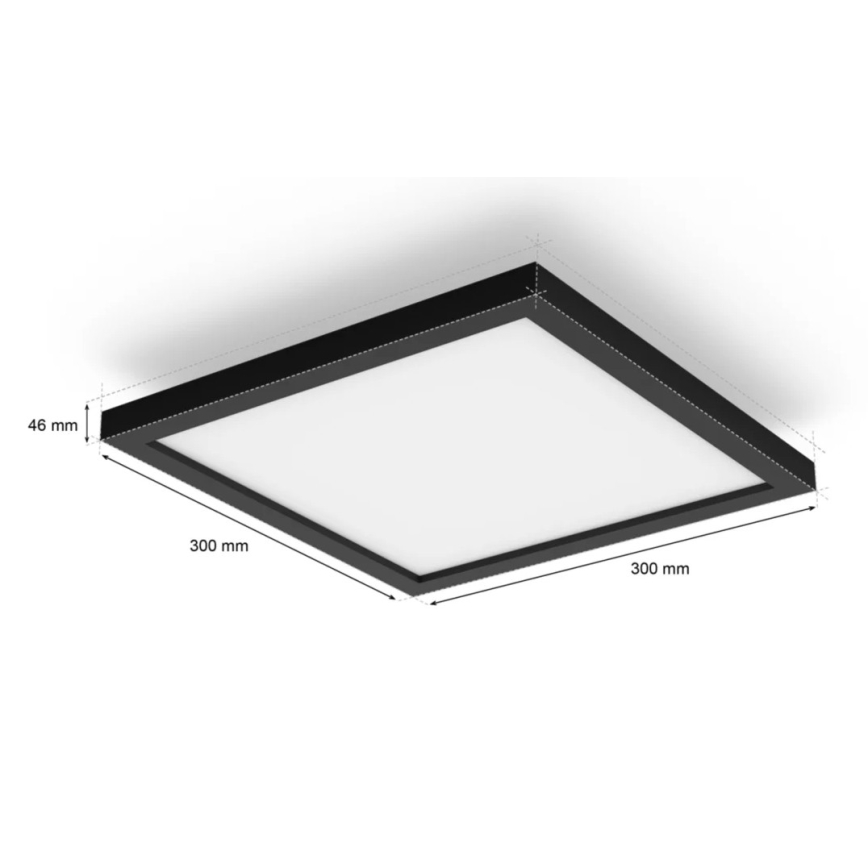 Philips - LED Prigušiva plafonjera Hue AURELLE LED/19W/230V + Daljinski upravljač