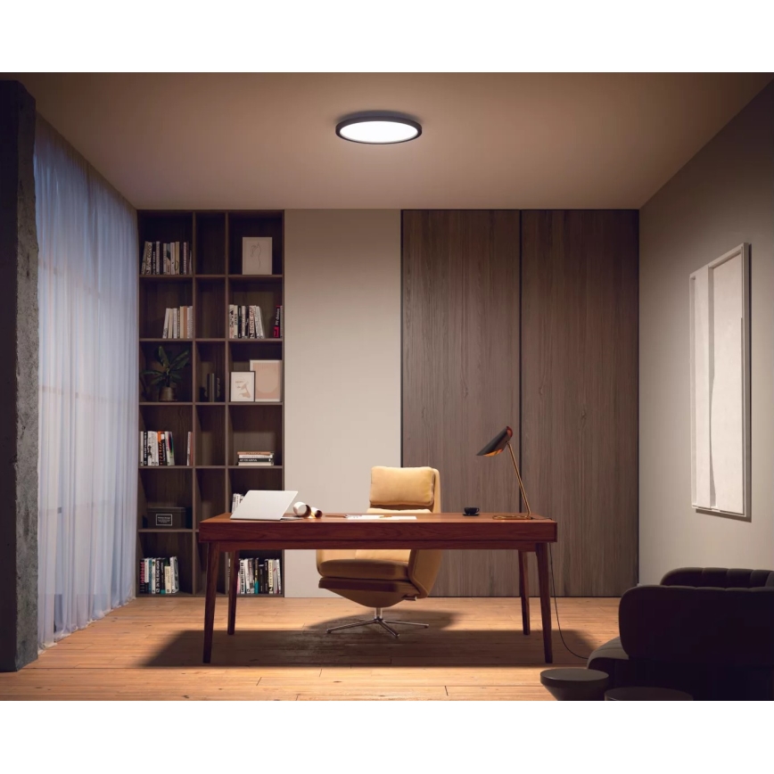 Philips - LED Prigušiva plafonjera Hue AURELLE LED/24,5W/230V + Daljinski upravljač