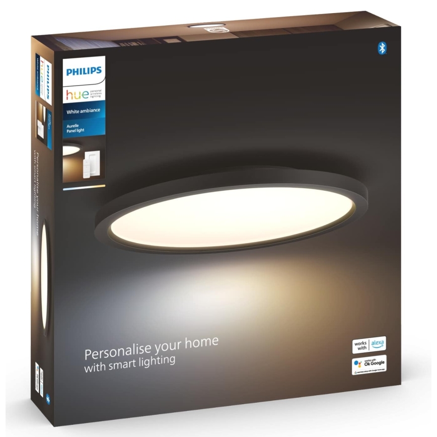 Philips - LED Prigušiva plafonjera Hue AURELLE LED/24,5W/230V + Daljinski upravljač