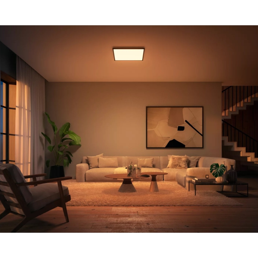 Philips - LED Prigušiva plafonjera Hue AURELLE LED/39W/230V + Daljinski upravljač