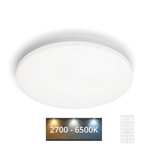 Philips - LED Prigušiva plafonjera LED/24W/230V 2700-6500K + Daljinski upravljač