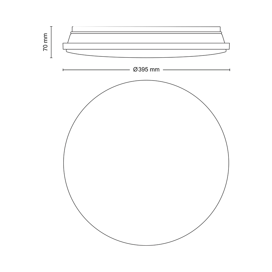 Philips - LED Prigušiva plafonjera LED/24W/230V 2700-6500K + Daljinski upravljač