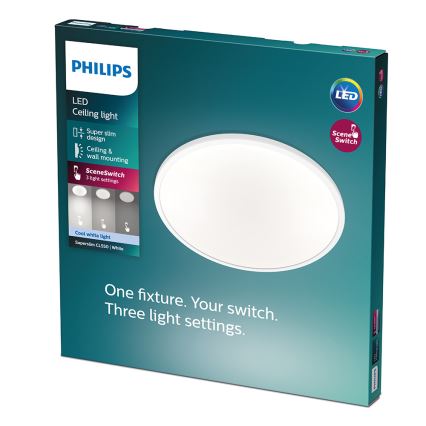 Philips - LED prigušiva stropna svetiljka 1xLED/18W/230V 4000K