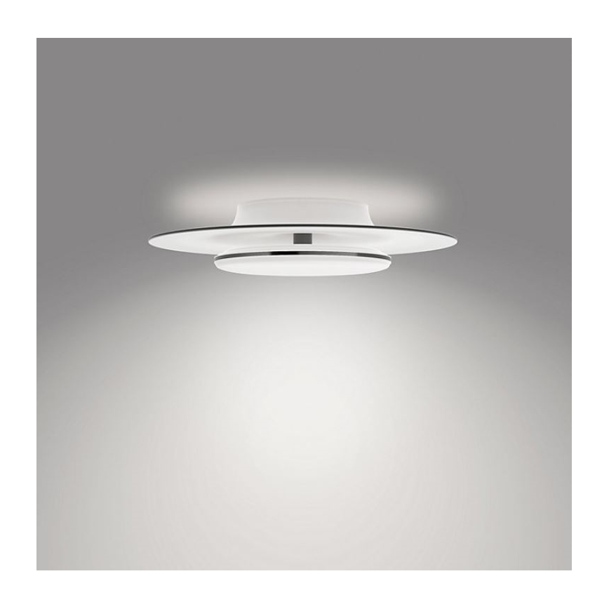 Philips- LED prigušiva plafonska svetiljka SCENE SWITCH LED/30W/230V 4000K crna