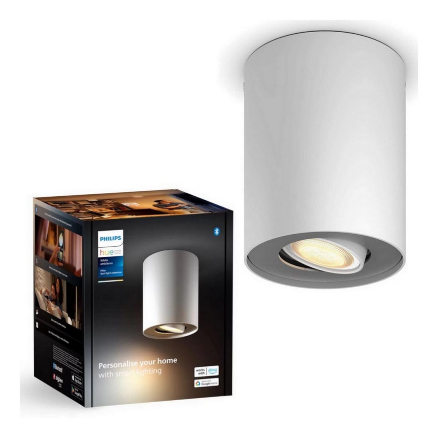 Philips - LED Prigušiva reflektorska lampa Hue PILLAR 1xGU10/4,2W/230V 2200-6500K bela