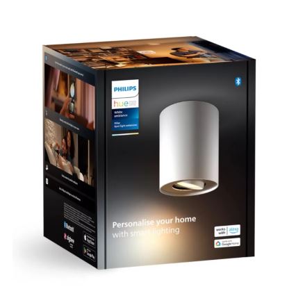 Philips - LED Prigušiva reflektorska lampa Hue PILLAR 1xGU10/4,2W/230V 2200-6500K bela