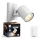 Philips - LED Prigušiva reflektorska lampa Hue RUNNER 1xGU10/4,2W/230V 2200-6500K + Daljinski upravljač bela