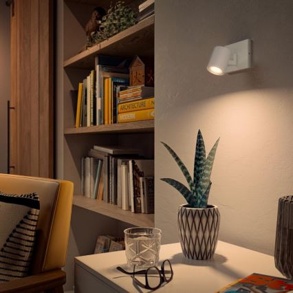 Philips - LED Prigušiva reflektorska lampa Hue RUNNER 1xGU10/4,2W/230V 2200-6500K bela