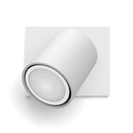 Philips - LED Prigušiva reflektorska lampa Hue RUNNER 1xGU10/4,2W/230V 2200-6500K + Daljinski upravljač bela