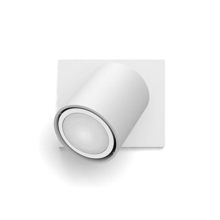 Philips - LED Prigušiva reflektorska lampa Hue RUNNER 1xGU10/4,2W/230V 2200-6500K + Daljinski upravljač bela