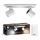 Philips - LED Prigušiva reflektorska lampa Hue RUNNER 2xGU10/4,2W/230V 2200-6500K + Daljinski upravljač bela